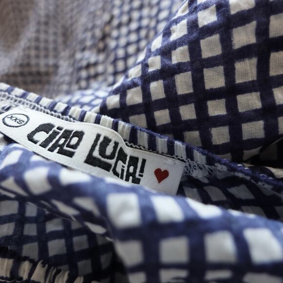 CIAO LUCIA Fiorella Gingham Check Midi Dress Size XXS - Picture 11 of 16